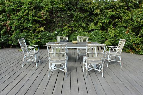 Bộ Bàn Ăn Ngoài Trời 6 Ghế Hiện Đại RADS-236