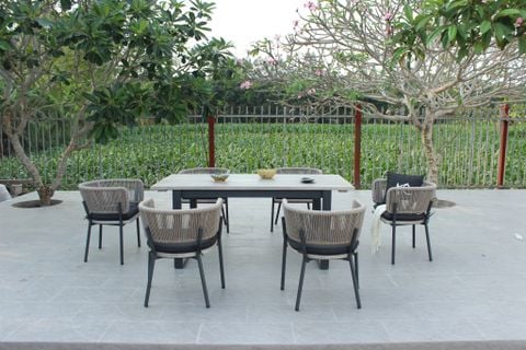 Bộ Bàn Ăn Ngoài Trời 4 Ghế CARA (RADS-238-5789)