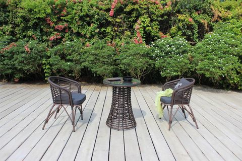 Bộ Bàn Ghế Cafe Ngoài Trời Nhỏ Gọn RADS-247-HM43D