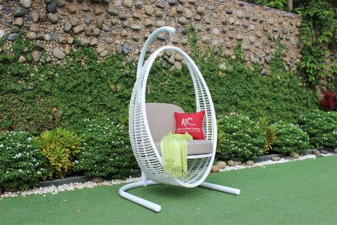 Ghế Xích Đu Giả Tre Hình Oval Ấn Tượng RAHM-003