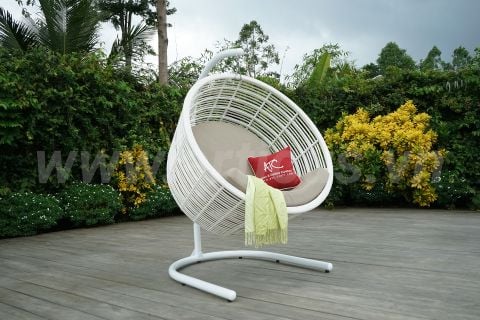 Ghế Xích Đu Giỏ Tre Ngoài Trời RAHM-011