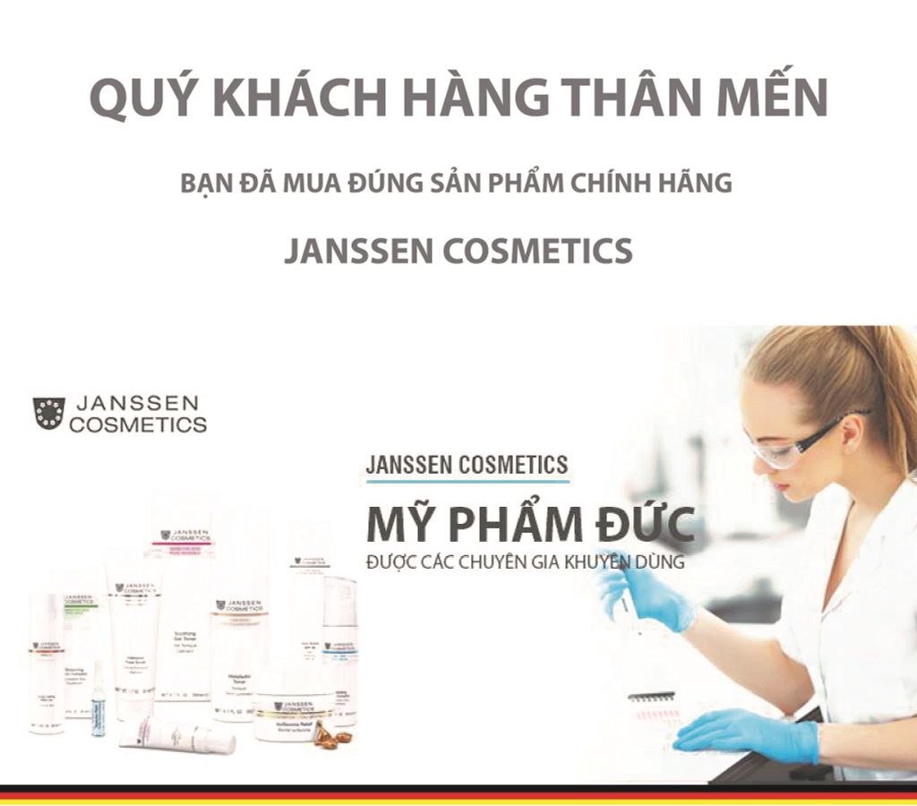 162 - Tinh Chất Xử Lý Giãn Mao Mạch - Janssen Cosmetics Couperose Fluid