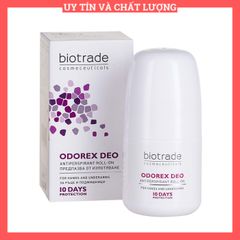 LĂN KHỬ MÙI NGĂN NGỪA MỒ HÔI, KHÔ THOÁNG, HƯƠNG THƠM DỄ CHỊU ODOREX DEO BY BIOTRADE
