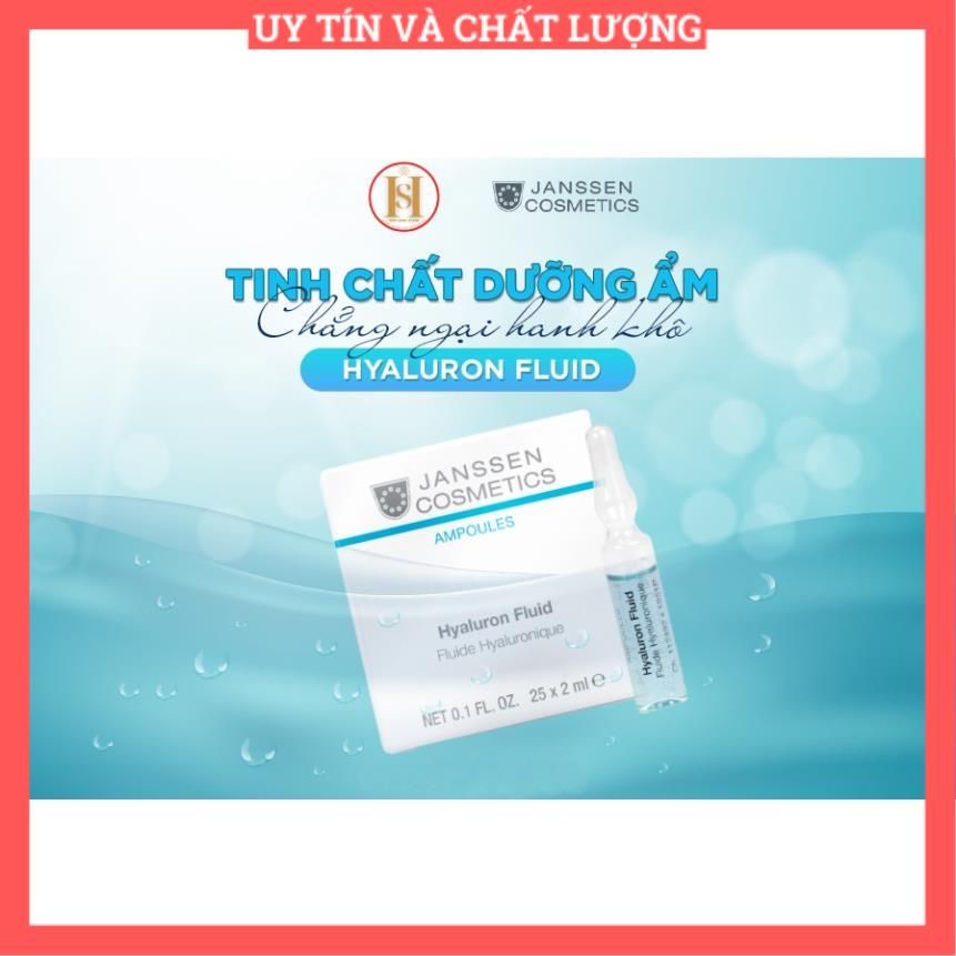 165 - Tinh chất dưỡng ẩm, cấp ẩm cho da khô - Janssen Cosmetics Hyaluron Fluid