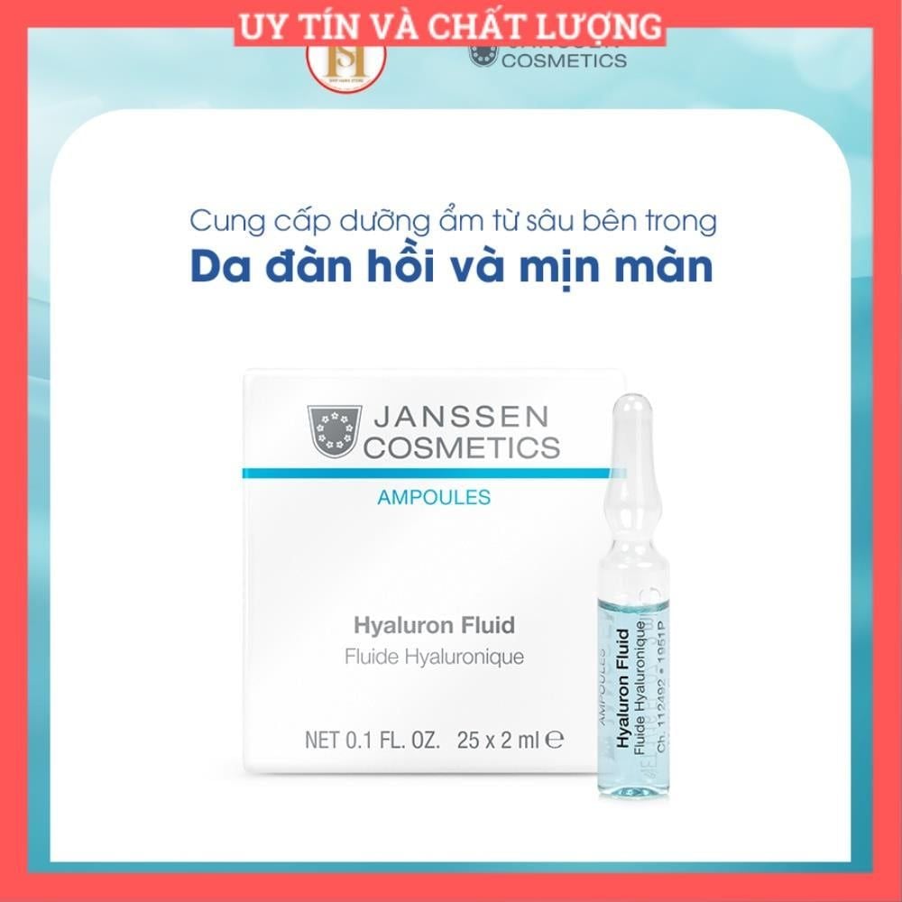 165 - Tinh chất dưỡng ẩm, cấp ẩm cho da khô - Janssen Cosmetics Hyaluron Fluid