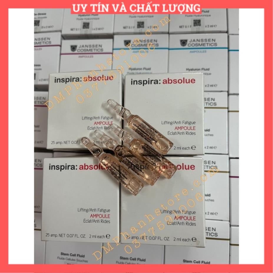 169 - Tinh Chất Làm Săn Chắc Da, Nâng Cơ Cao Cấp Inspira: Absolue -  Lifting Effect Fatigue Ampoule full