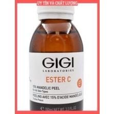 80 - Tinh Chất Làm Trắng Đều Màu,Trẻ Hoá Da Gigi Peel Ester C Mandelic 15% 10ML