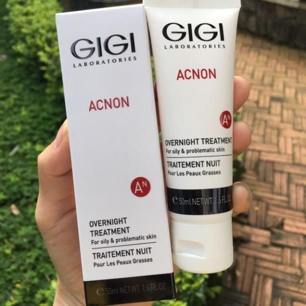 76 - Kem Dưỡng Chuyên Sâu Da Mụn Gigi Acnon Đêm Overnight Treatment Cream