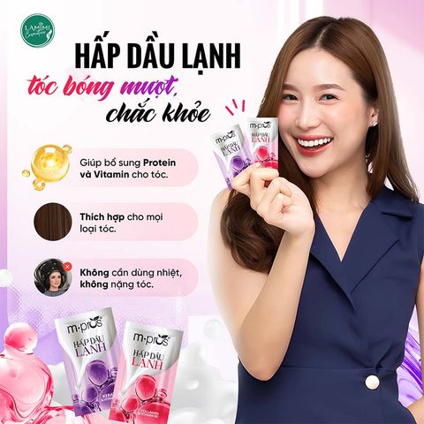  Hấp Dầu Lạnh M.pros Phục Hồi Tóc Hư Tổn 
