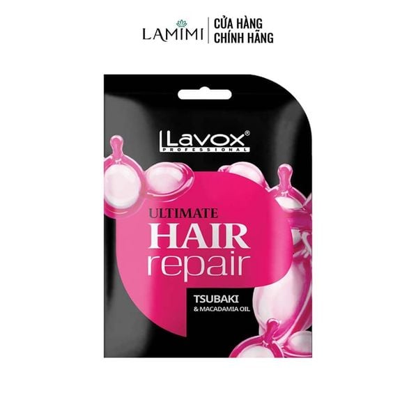  Hấp Dầu Phục Hồi Tóc Tsubaki & Macadamia Oil Lavox 
