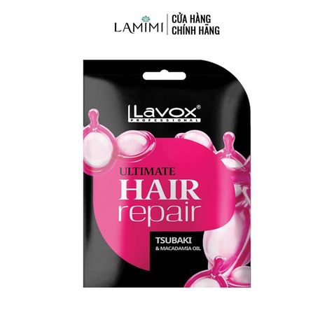  Hấp Dầu Phục Hồi Tóc Tsubaki & Macadamia Oil Lavox 