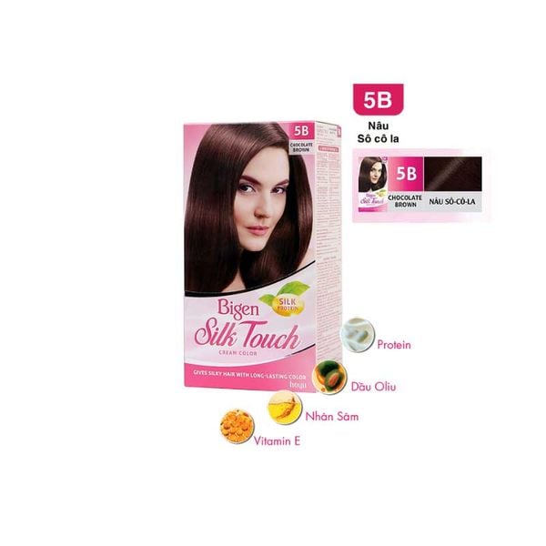  Kem Nhuộm Tóc Phủ Bạc Bigen Silk Touch 