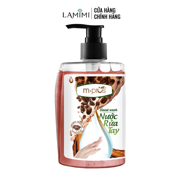 Nước Rửa Tay Diệt Khuẩn M.pros – Cà Phê