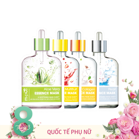  Combo 4 Mặt Nạ Dưỡng Trắng Da Cao Cấp M.pros 