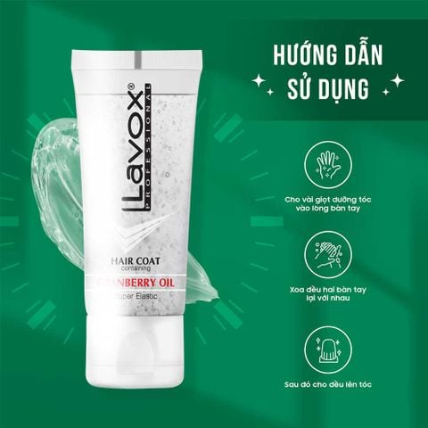  Dưỡng Bóng Giữ Nếp Cranberry - Siêu Đàn Hồi Lavox 