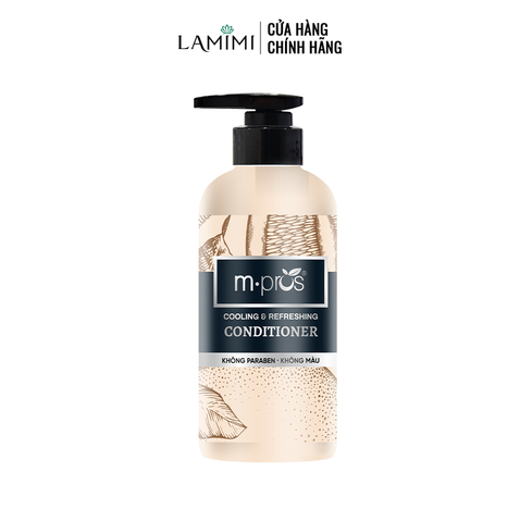  Dầu Gội - Xả Cooling & Refreshing M.pros 
