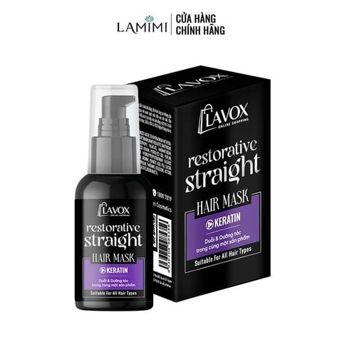  Duỗi Hấp Phục Hồi Keratin Lavox Online Shopping 
