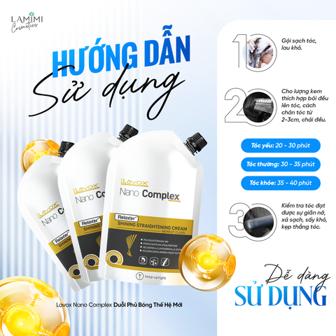  Lavox Nano Duỗi Phủ Bóng Thế Hệ Mới 