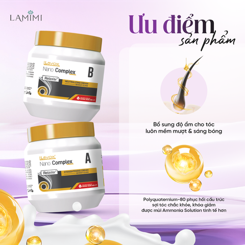  Lavox Nano Duỗi Cao Cấp Hương Diệu Kỳ 