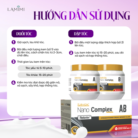  Lavox Nano Duỗi Cao Cấp Hương Diệu Kỳ 