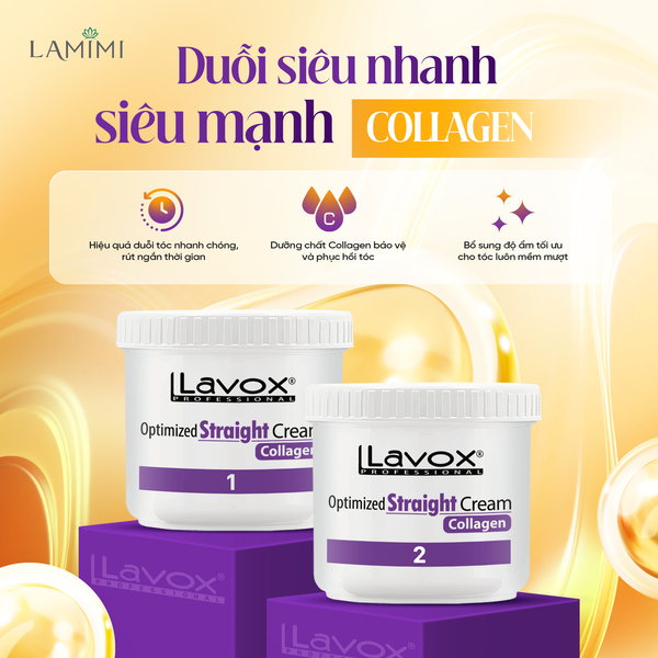  Lavox Duỗi Tối Ưu Collagen- SNSM - Tím 