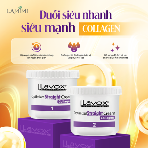  Lavox Duỗi Tối Ưu Collagen- SNSM - Tím 