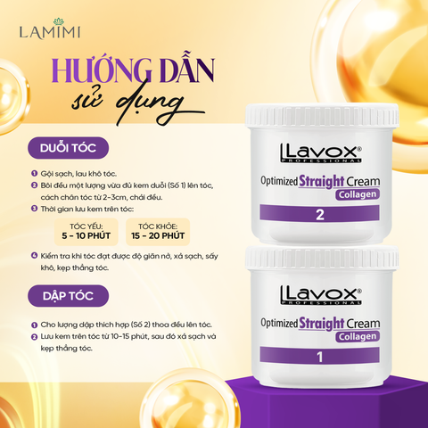  Lavox Duỗi Tối Ưu Collagen- SNSM - Tím 