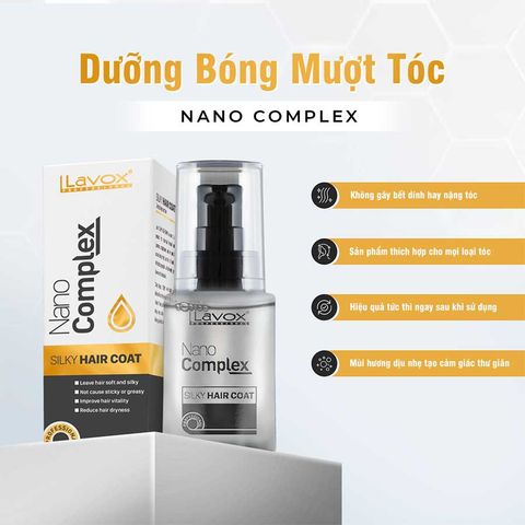  Dưỡng Bóng Mượt Tóc Lavox Nanocomplex 