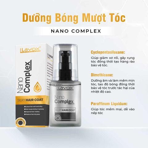  Dưỡng Bóng Mượt Tóc Lavox Nanocomplex 