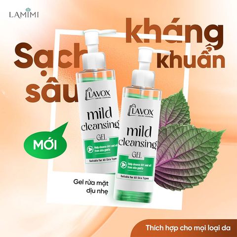  Gel Rửa Mặt Dịu Nhẹ Lavox Online Shopping 