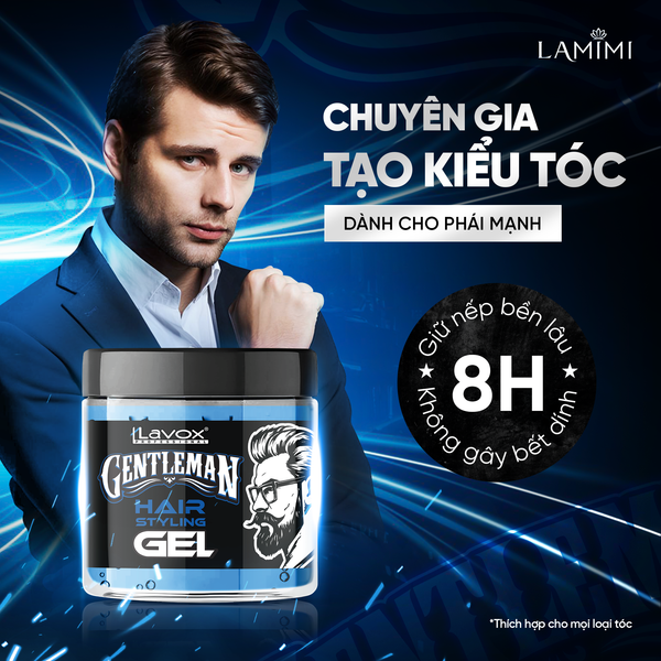  Gel Tạo Kiểu Tóc Lavox Gentleman 