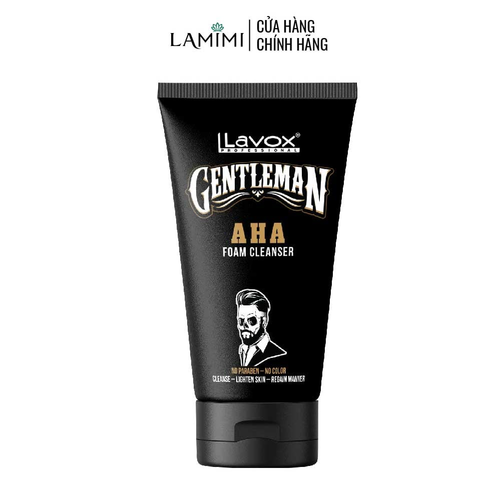 Sữa Rửa Mặt AHA Lavox Gentleman