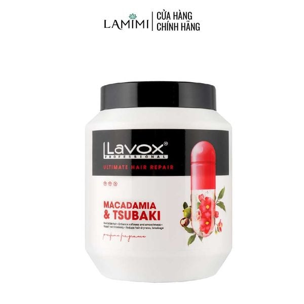  Hấp Dầu Phục Hồi Tóc – Macadamia, Tsubaki Lavox 