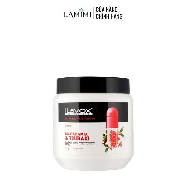 Hấp Dầu Phục Hồi Tóc – Macadamia, Tsubaki Lavox