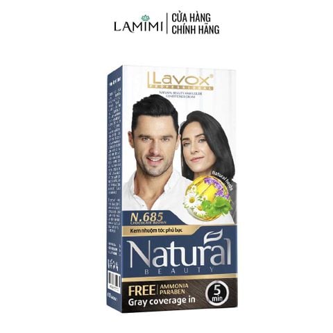  Nhuộm Cao Cấp Siêu Dưỡng Tự Nhiên Natural Lavox 