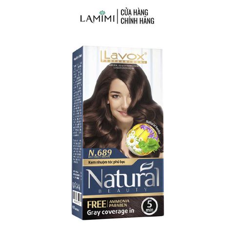  Nhuộm Cao Cấp Siêu Dưỡng Tự Nhiên Natural Lavox 