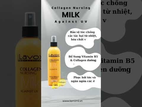  Xịt Dưỡng Collagen Lavox - Ngăn Ngừa Tia UV & Bảo Vệ Tóc 