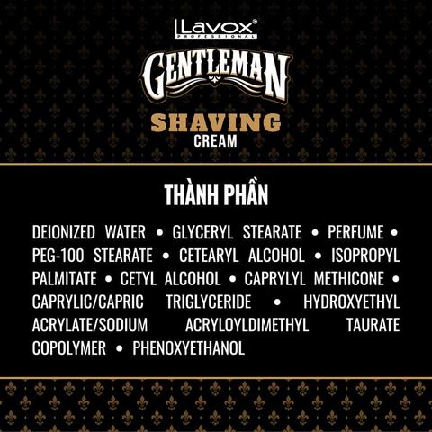  Kem Cạo Râu Lavox Gentleman 