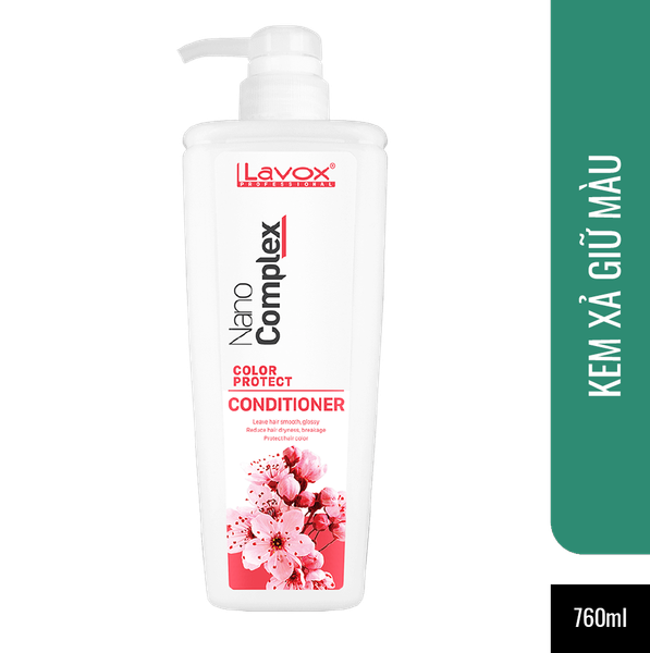 Kem Xả Giữ Màu Lavox Nanocomplex - Hương Sakura