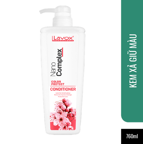  Kem Xả Giữ Màu Lavox Nanocomplex - Hương Sakura 
