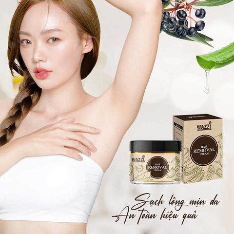  Kem Tẩy Lông Dịu Nhẹ Từ Nha Đam Wazzi 