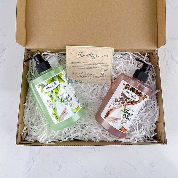 nước rửa tay Hoa Trà & Cà Phê M.Pros