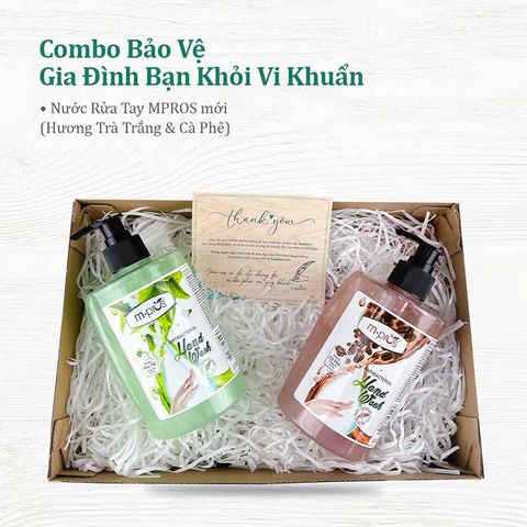  Combo Bảo Vệ Gia Đình Bạn Khỏi Vi Khuẩn 