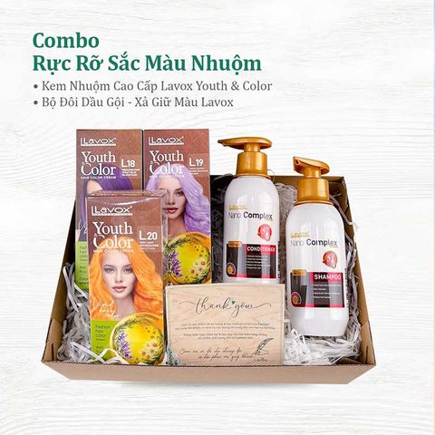  Combo Rực Rỡ Sắc Màu Nhuộm 