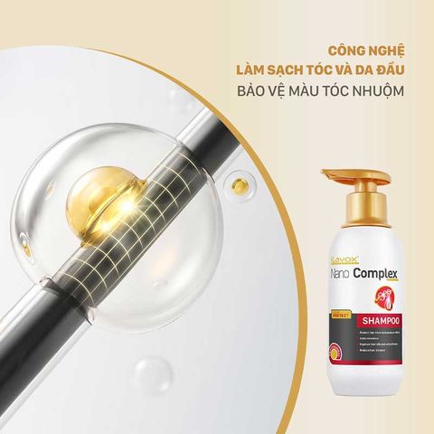  Dầu Gội Giữ Màu Lavox Nanocomplex 