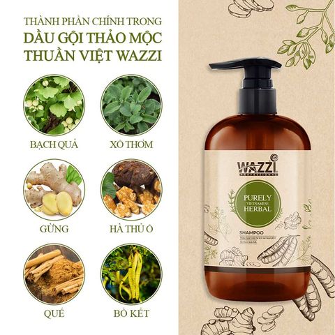  Dầu Gội Thảo Mộc Thuần Việt Wazzi 