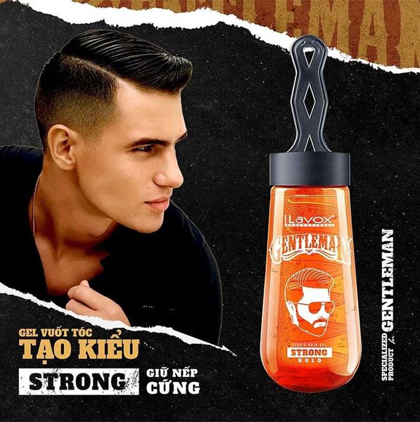 Gel Vuốt Tóc Tạo Kiểu Lavox Gentleman – Cứng