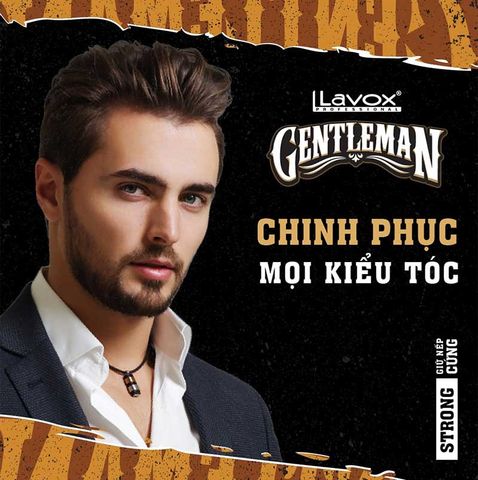  Gel Vuốt Tóc Tạo Kiểu Lavox Gentleman – Cứng 