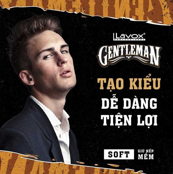 Gel Vuốt Tóc Tạo Kiểu Lavox Gentleman – Mềm