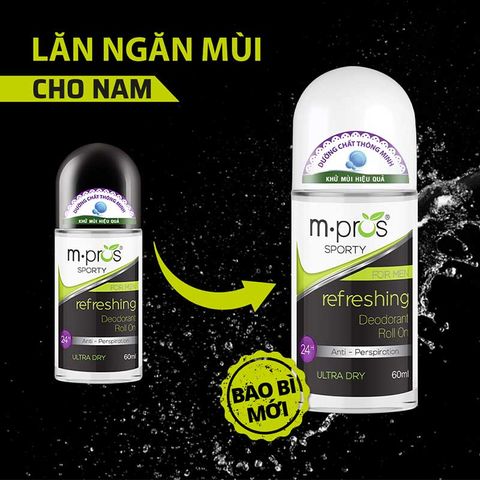  Lăn Khử Mùi – Trắng Mịn – Mạnh Mẽ M.pros 